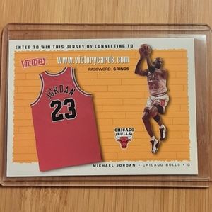 Michael Jordan Sports Memorabilia Collector's Card